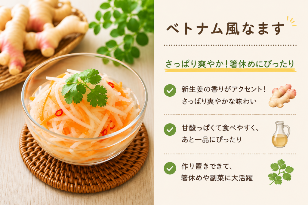 ベトナム風なます