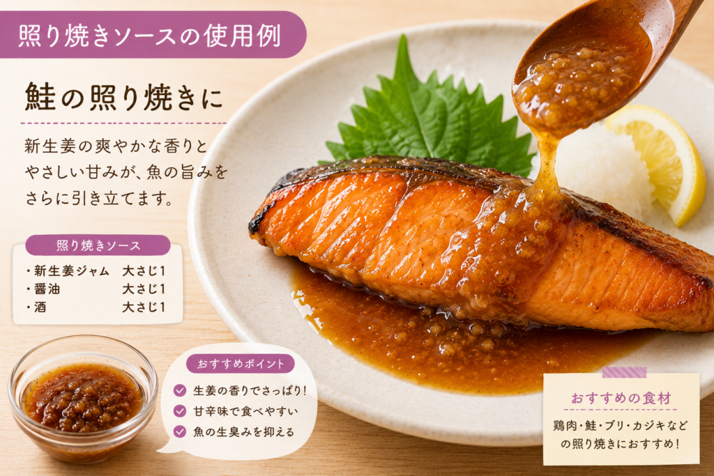 照り焼きソースの使用例