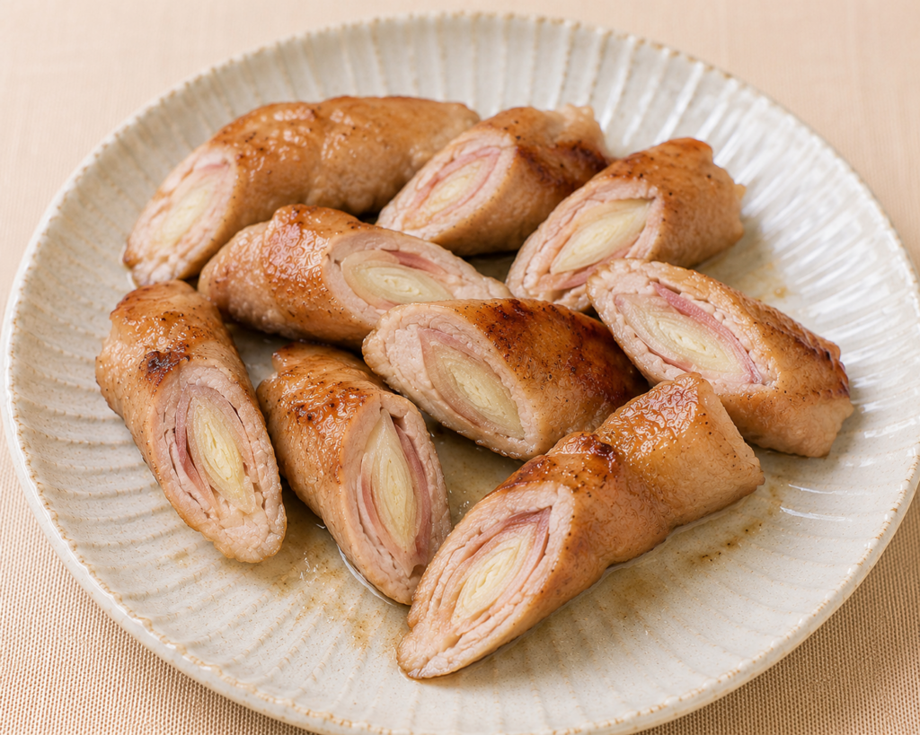 みょうがの肉巻き
